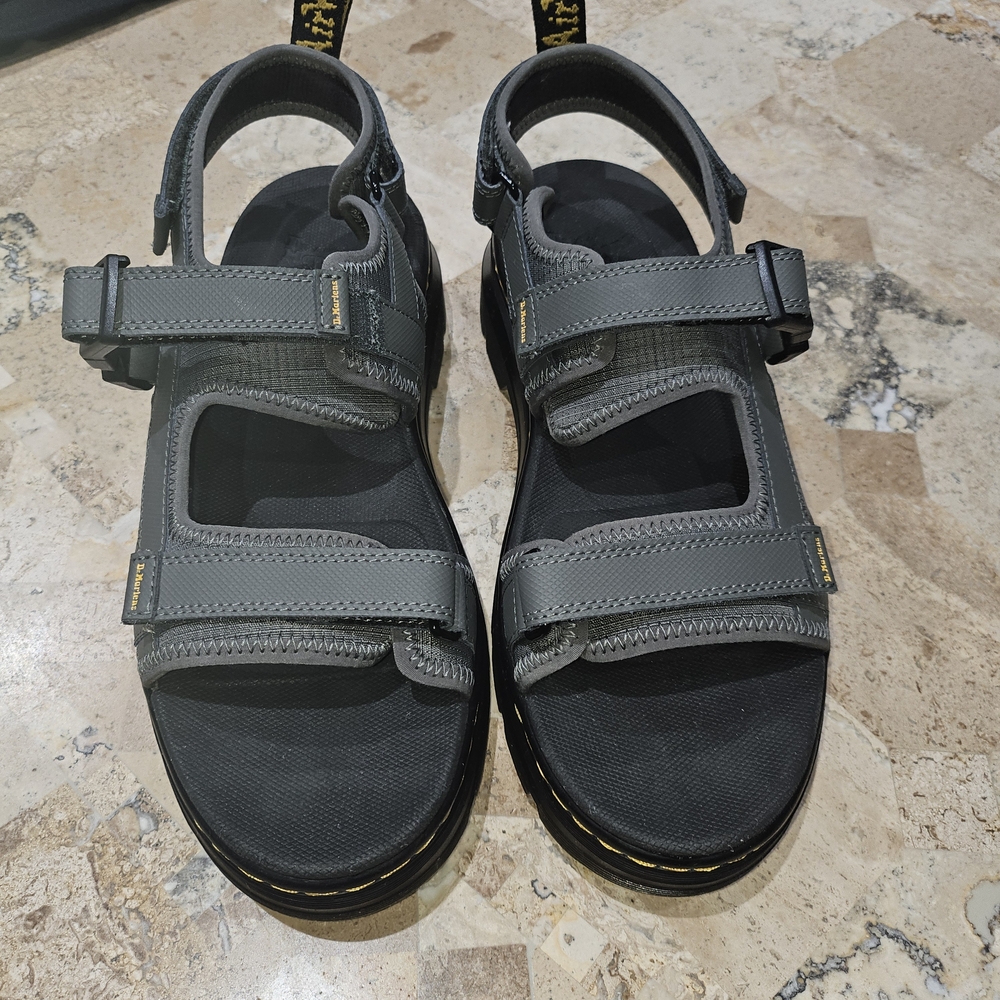 Dr. Martens Charcoal Sandals